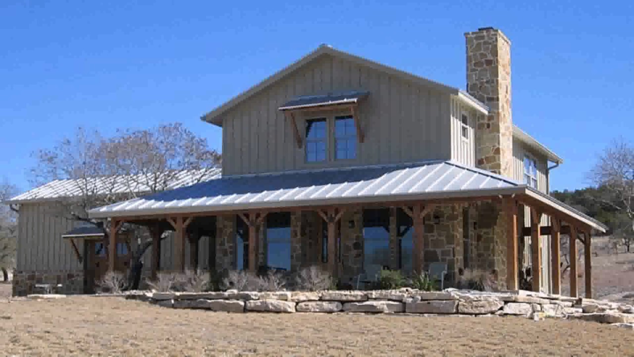 Ranch Style House  Plans  Texas  YouTube