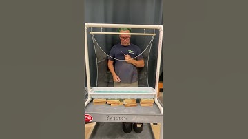 Surface Tension Demo #experiment #science #physics #physicsninja