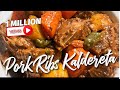 Pork Ribs Caldereta | Kalderetang Baboy (Ribs)