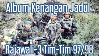 Album Kenangan satgas Rajawali 3 Timor Timur thn 1997-1998