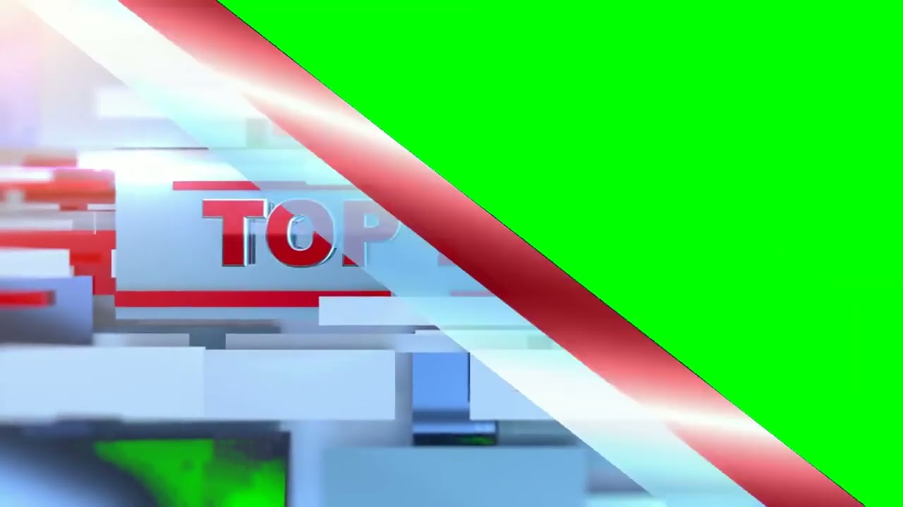 Top News Green Screen Transition Free Download