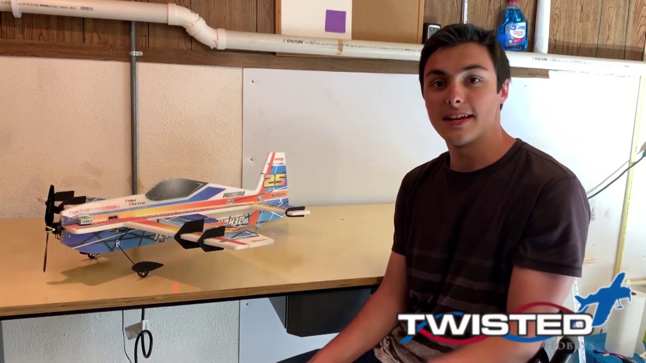 Twistedhobbys reversible (4D) esc - spektrum setup