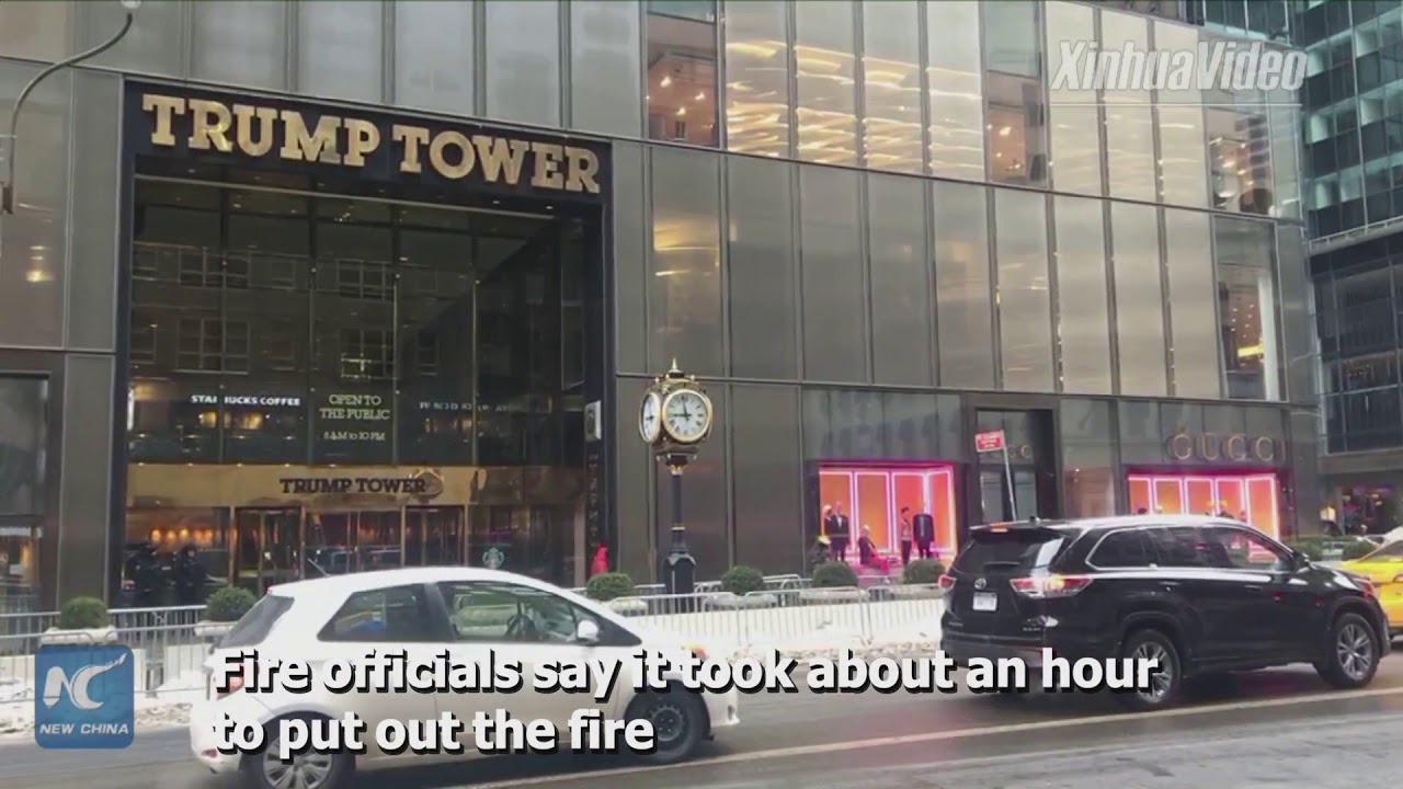 Cháy tại Tháp Trump, 2 người bị thương - YouTube