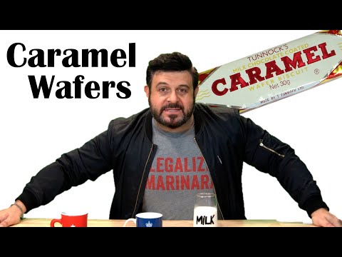 Adam Richman's Biscuit Reviews EP 4: Caramel Wafers