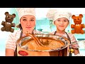 Ruby and Bonnie went to Switzerland&#39;s Chocolate Museum | Kids adventures