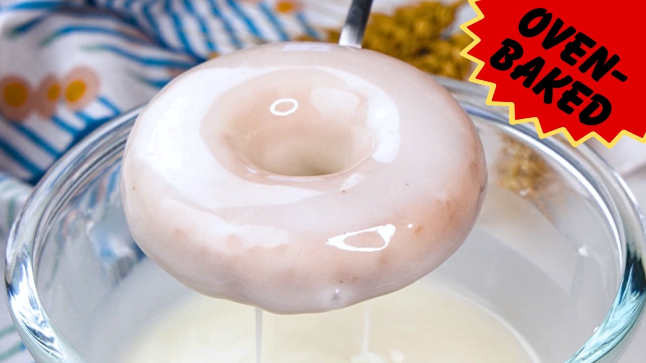 Best Doughnut Recipe Without Yeast - Oven Baked - YouTube