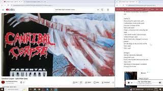 Cannibal Corpse - Split Wide Open (VOCAL COVER)