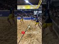 DEFENDEU E ATACOU DE SHARK #futevôleibrasil #futevolei #shorts