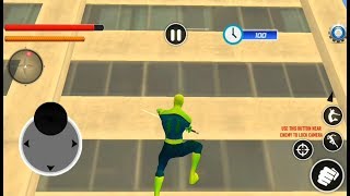 Spider Vegas Rope Hero #2 | Flying Spider Hero City Rescue Missions - Android GamePlay screenshot 5