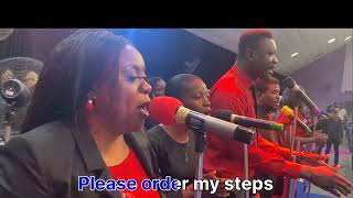 Order my steps - Brooklyn Tabernacle (Lyrics video)