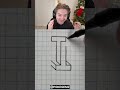 How To Draw A 3D Letter