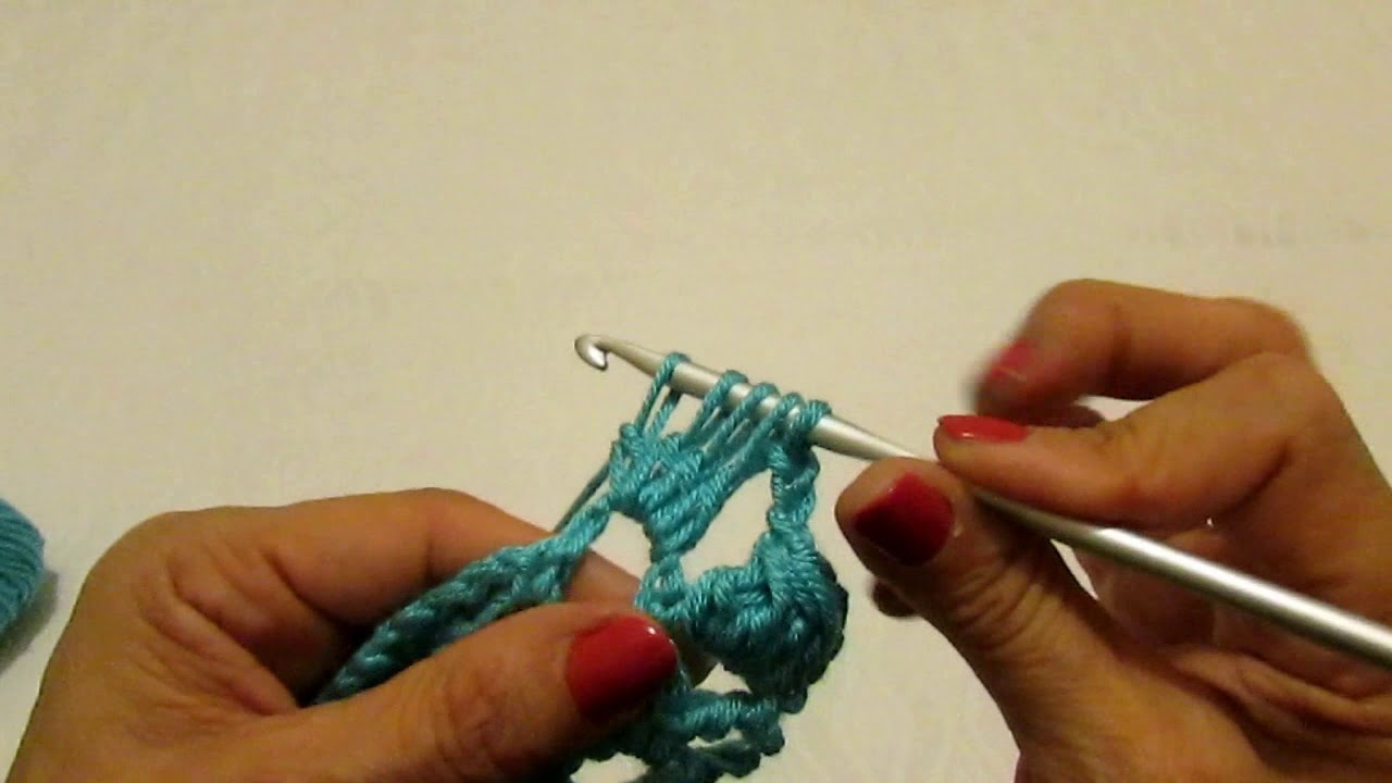 Cómo tejer PUNTO MOTA a crochet super fácil🌺🌺🌺🌺✅