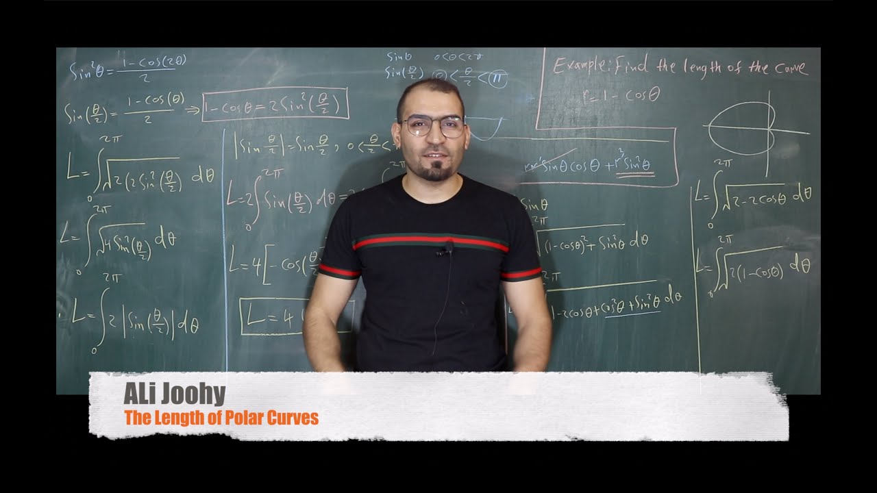 58-Length of Polar Curves (طول المنحنيات القطبية)