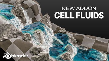 Cell Fluids Geometry Nodes Powered Addon for Simulating Realistic Fluids
