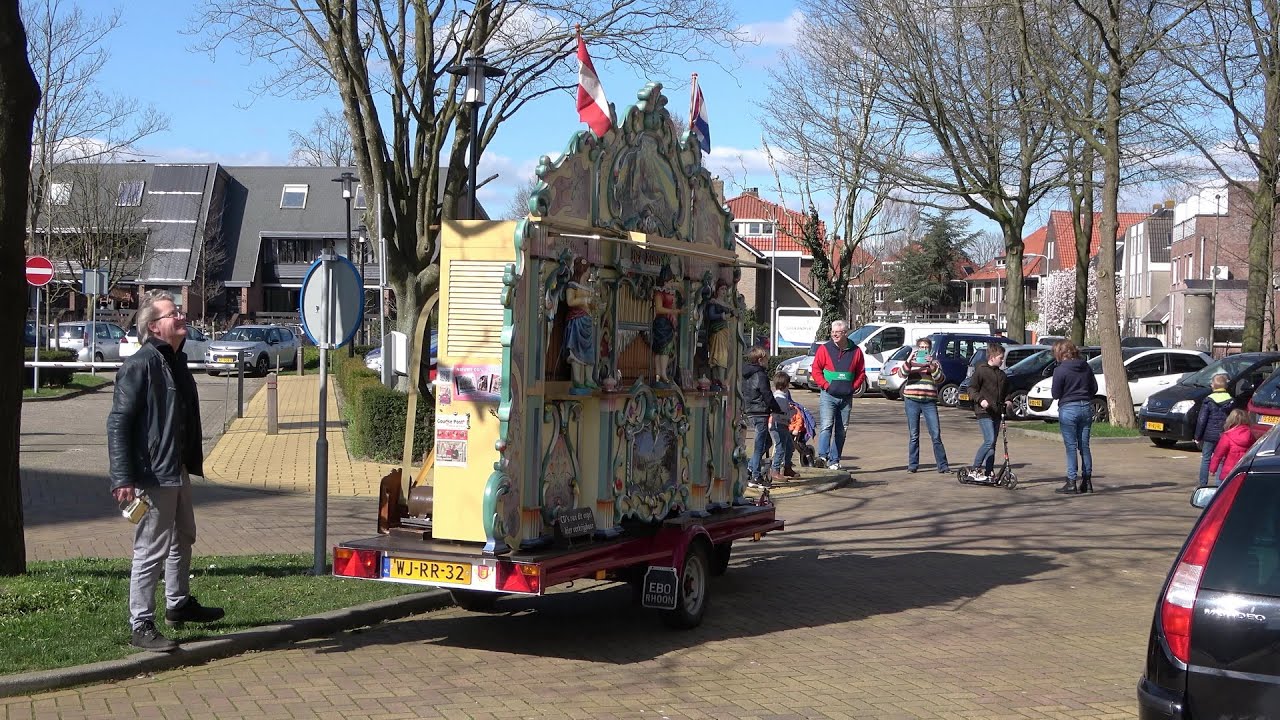 21-03-2020 Draaiorgel Het Zonnetje bezoekt Zuidrandflat Gouda (4K)
