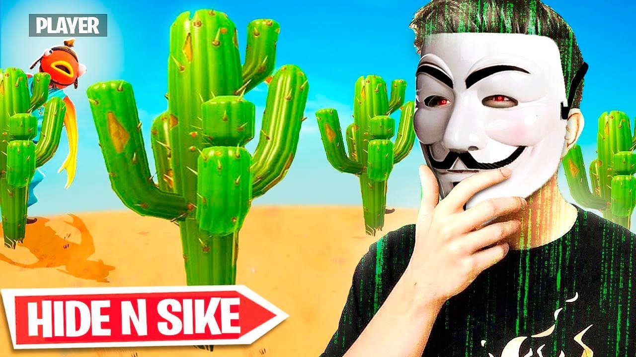 PRESTONPLAYZ USES HACKS in FORTNITE to WIN Hide and Seek!