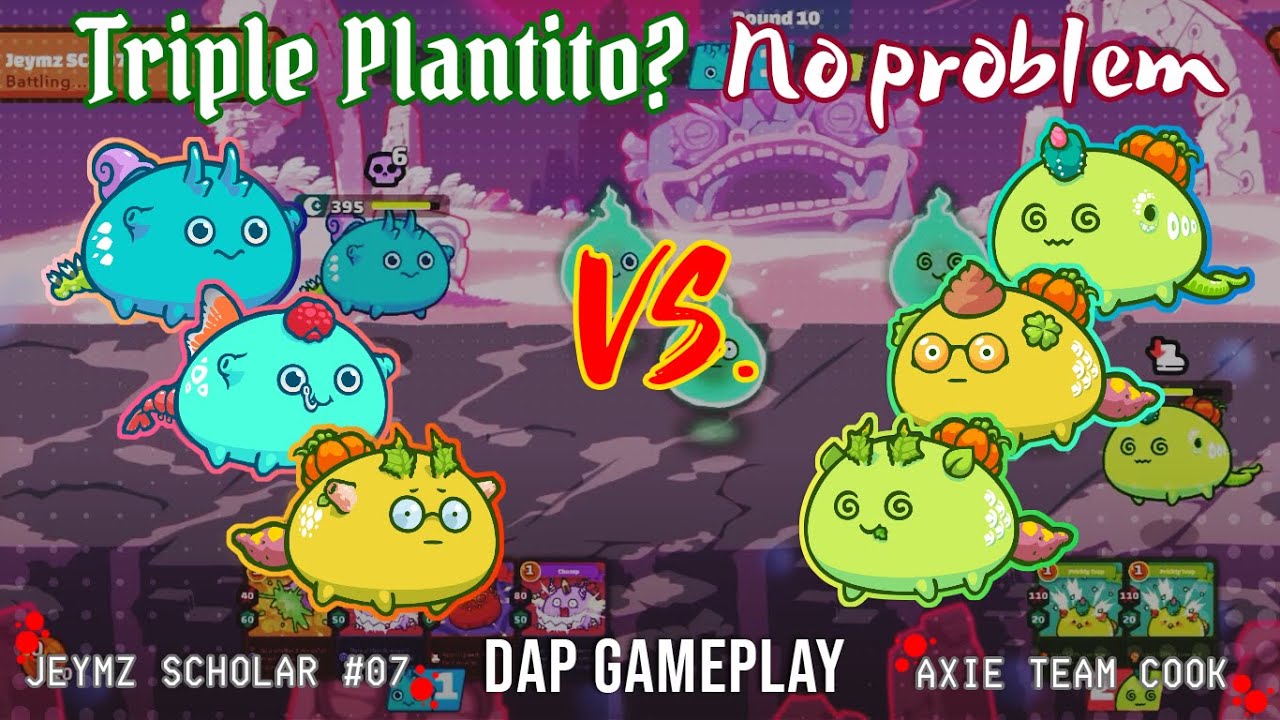 How to Beat the Triple Plantito with Terminator | Axie Infinity Arena Gameplay 2000 MMR (Tagalog)