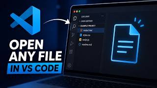 How to Open a html file in VS Code | Beginner's Guide 2026