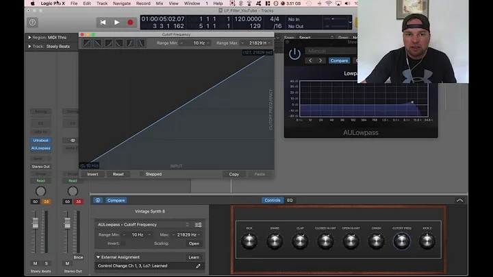 How To Use The Native Low Pass Filter In Logic Pro X - Part 1 - Macro Controls