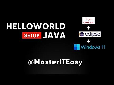 How To Install Java JDK 17 Eclipse on Windows 11 | Configure JAVA_HOME, PATH 2024 @freecodecamp