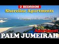 Inside 2 bedroom apartment in Al Khudrawi Shoreline Apartments on Palm Jumeirah Dubai