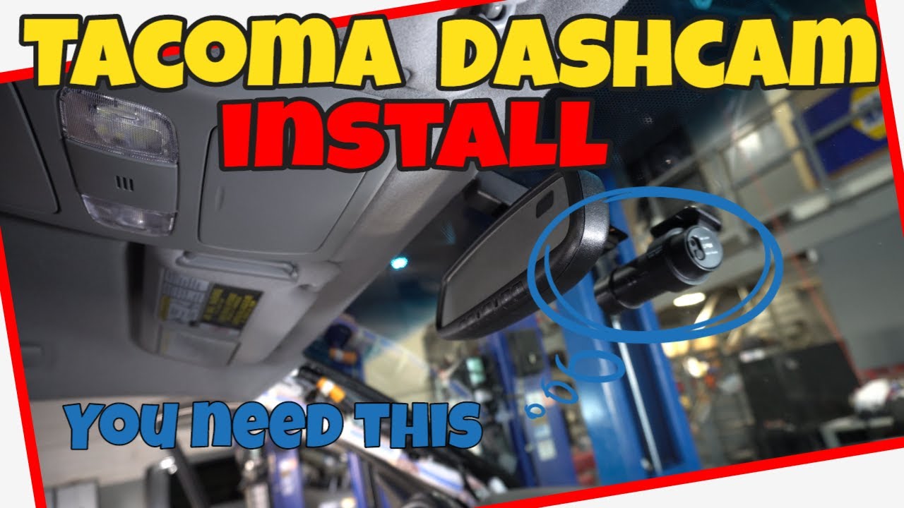 BlackVue DR490-2CH Dashcam Toyota Tacoma Install