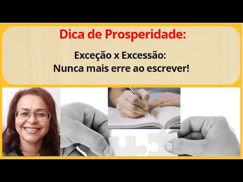 Exceção x Excessão: Nunca mais erre ao escrever! - YouTube