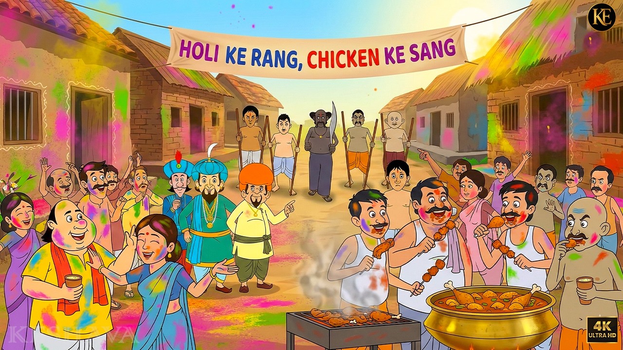 রঙের উৎসবে জমলো চিকেন ভোজ!| Gopal Bhar - গোপালভাঁড় | New Episode 2026