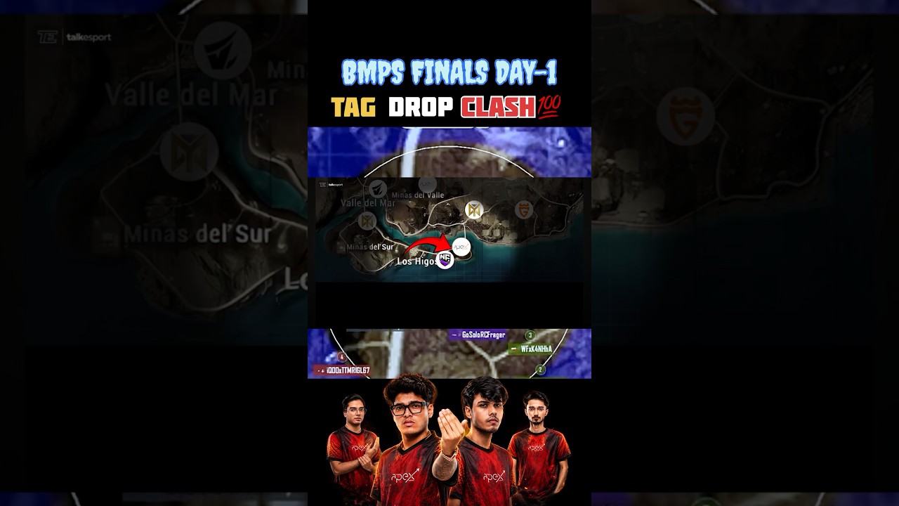 😱Tag ka drop clash confirm 💯✅  #bgmi #jonathan #gaming #shorts #bmps