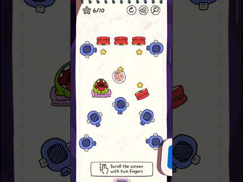 Видео: Cut The Rope Daily August 10th All 10 Stars Walkthough #shorts #gaming #cuttherope