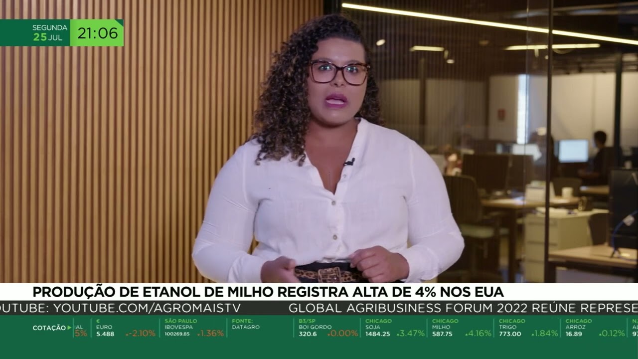 PRODUÇÃO DE TANOL DE MILHO REGISTRA ALTA DE 4% NOS EUA