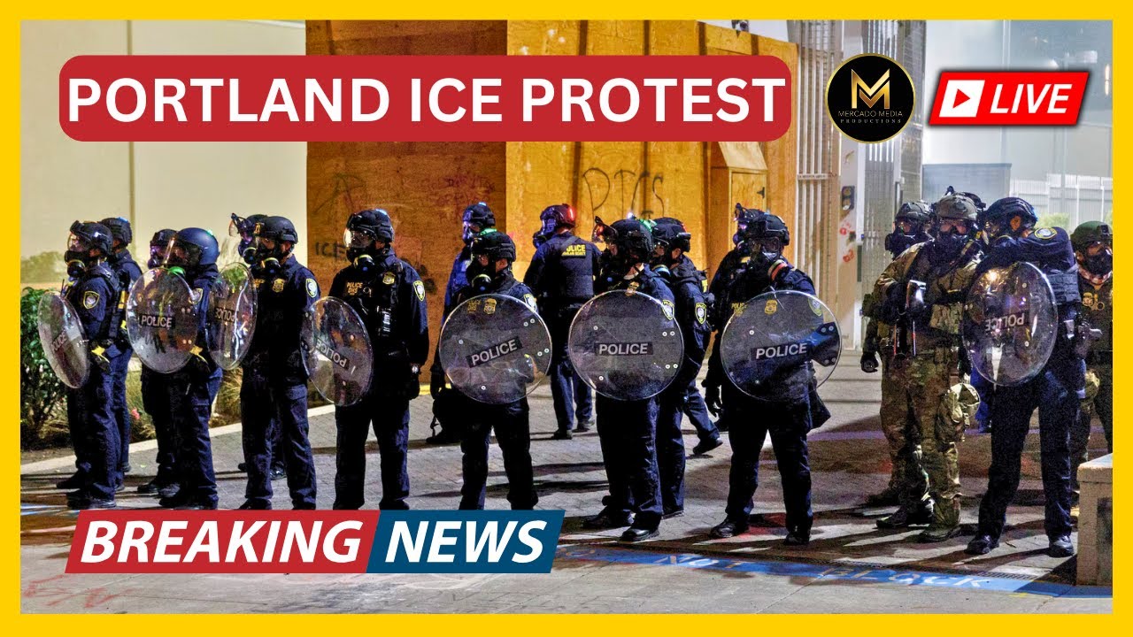 LIVE Portland ICE Protest Trump Sends California National Guard Oregon