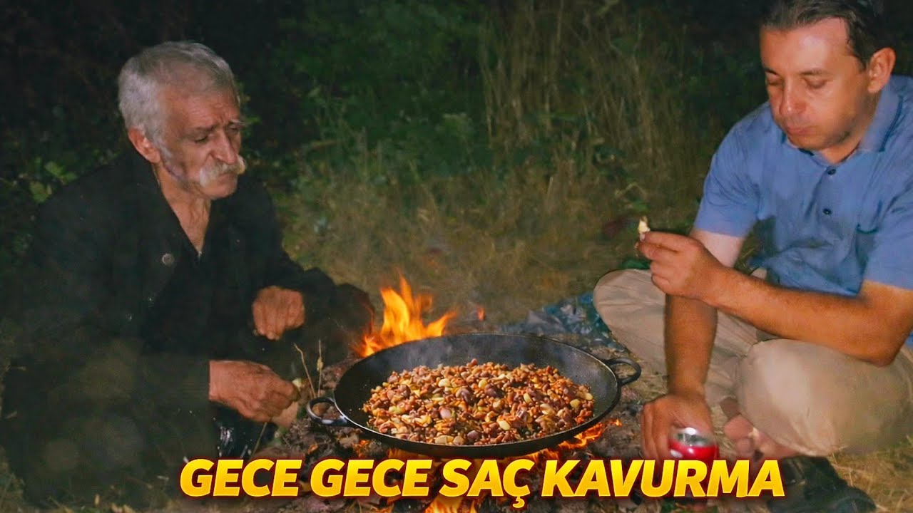 Bir Gece Ziyereti ve Gece Gece SAÇ KAVURMA Yaptık İskender Agam İle ANILAR😞🙋‍♂️
