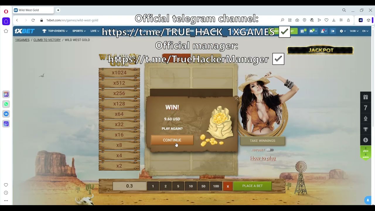 Unlock 1xBet's Wild West Gold with this Powerful Script