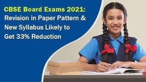CBSE Reduced Syllabus 2020-2021.