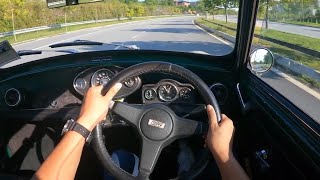 1977 Mini Cooper S 1.3 Single Carb Pov Test Drive Walkaround