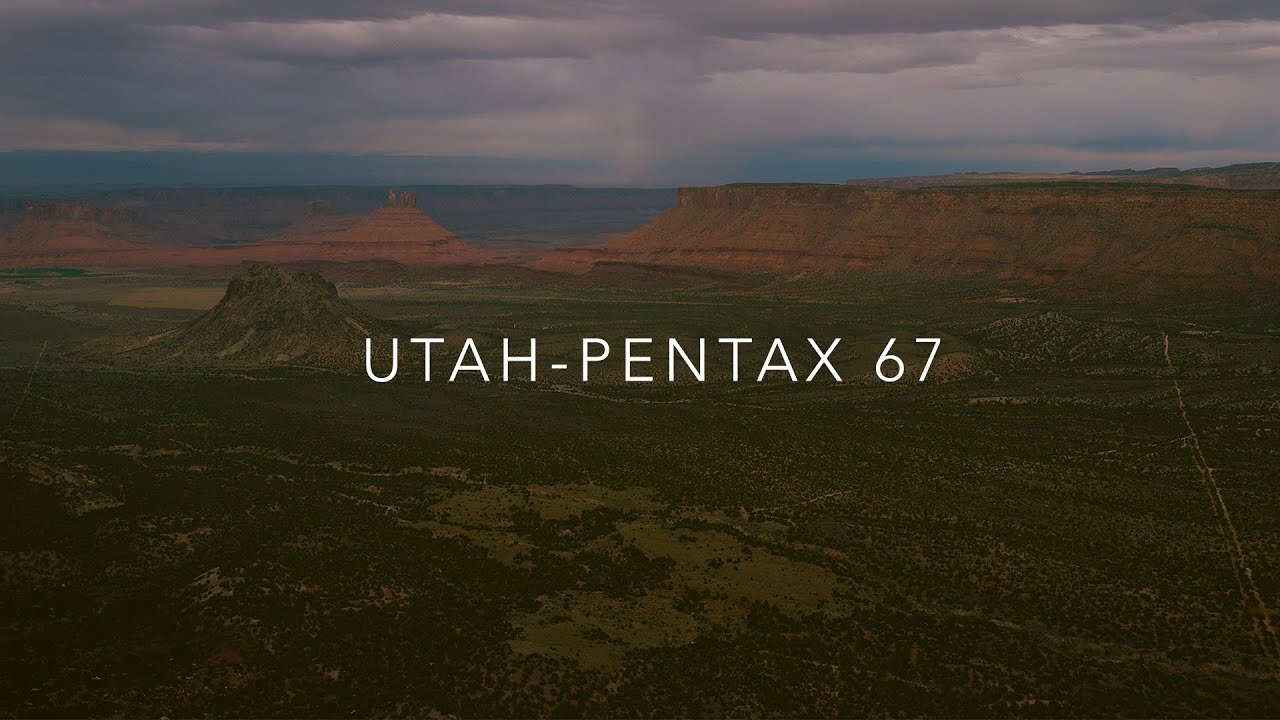 Photographing Utah with a Pentax 6x7 film camera