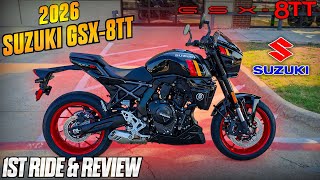 SUZUKI GSX 8TT 2026 ULASAN PERTAMA & RIDE | Suzuki BERHASIL dengan Motor ini! screenshot 4