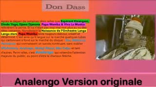 ANALENGO 2EME VERSION L'Un Des Plus Grands Hits de Papa Wemba Kuru Yaka & Viva La Musica