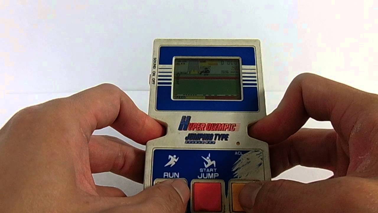 Jeu électronique LCD Hyper Olympic – Jumping Type – Bandai 1984 – Handheld Vintage