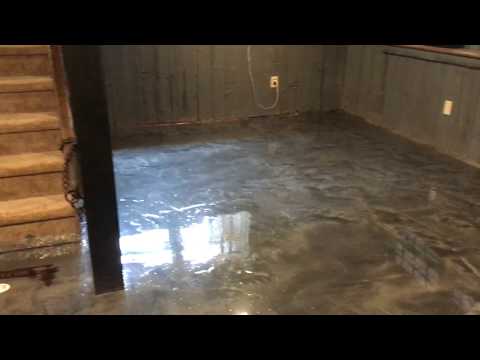 metallic-titanium-gray-epoxy-floor-coating-basement-floor-sahara-waterproofing