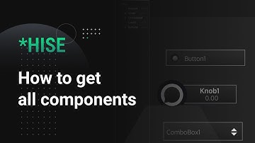 HISE: Scripting components in bulk