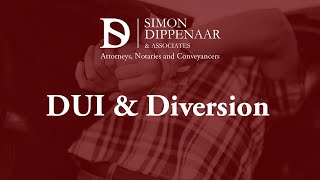 DUI and diversion in South Africa