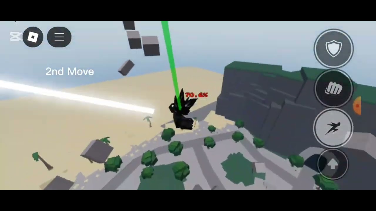 Goku Ultra instinct (First Rework) in strongest battleground - YouTube