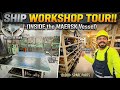 जहाज की Workshop में क्या क्या होता हैं #merchantnavy #explore #haryana #viral #rcb