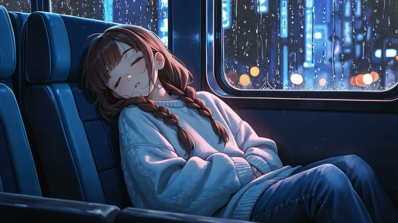 Let Rain Wash Away Fatigue 🌙 Reduce Anxiety and Rest Deeply with Calming Piano Chill Music