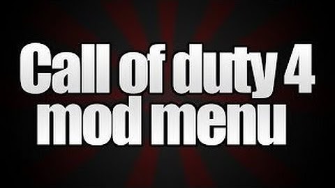 COD4 Campaign Mod Menu Tutorial *2014*