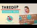 Unboxing ThredUP -- December Goody Box