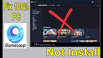 Gameloop Not Installing Fix 100% server error