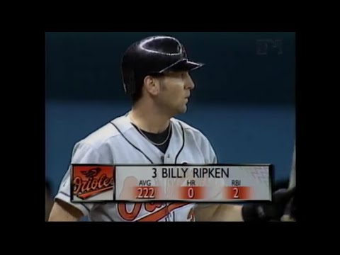Baltimore Orioles @ Seattle Mariners - May 28, 1996 - Billy Ripken, Jesse Orosco, Roberto Alomar